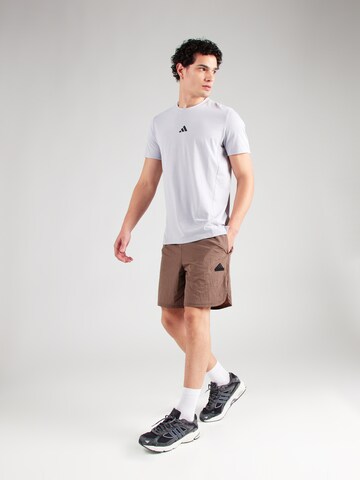 ADIDAS PERFORMANCE Funktionsshirt 'Designed For Training' in Grau