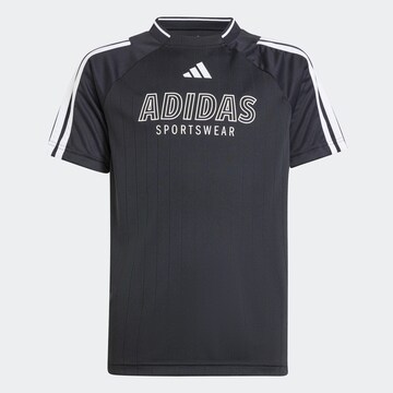 juoda ADIDAS SPORTSWEAR Sportiniai marškinėliai 'House of Tiro': priekis
