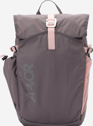 AEVOR Reppu 'Roll Pack 2.0' värissä harmaa: etupuoli