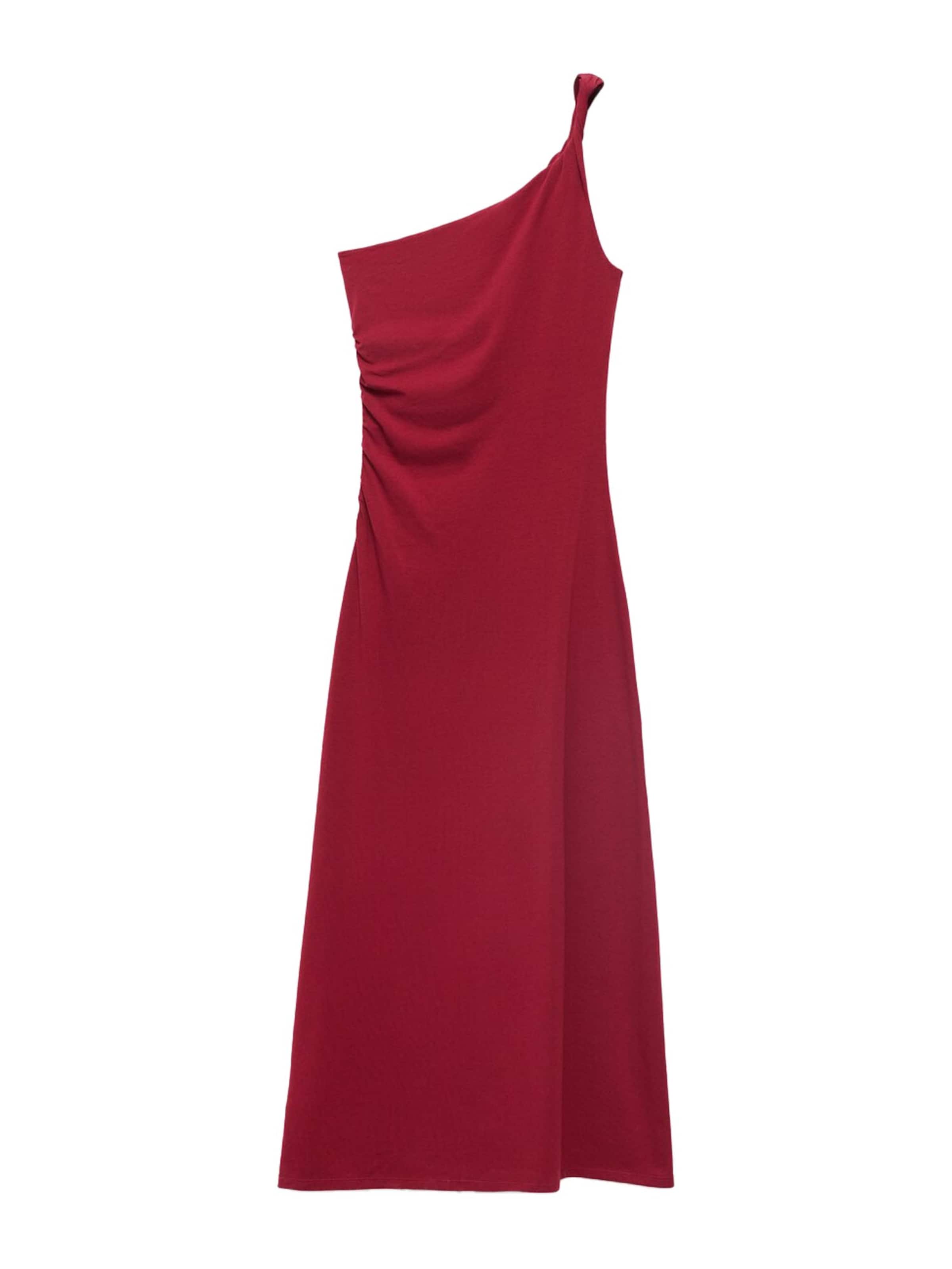 MANGO Šaty 'CUBA' – červená: přední strana