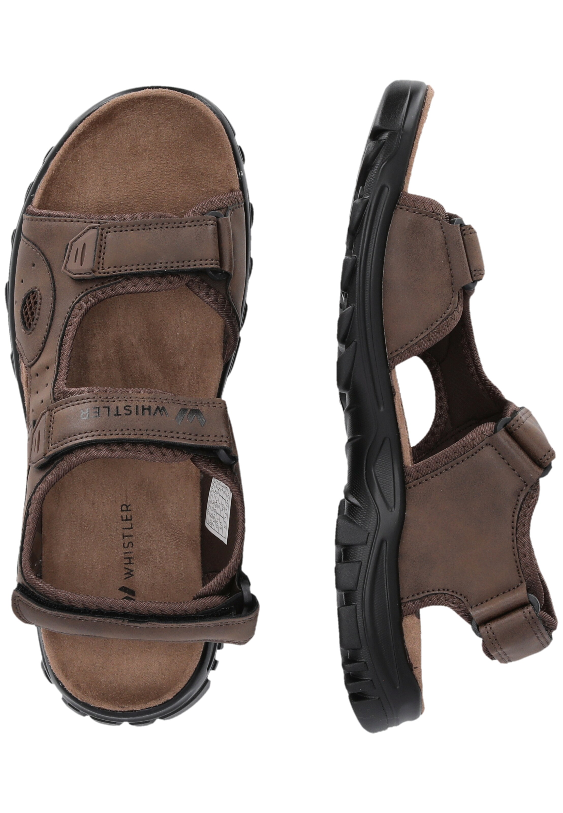 Whistler Sandale 'Hornsin' in Braun