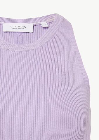 Tops en tricot comma casual identity en violet