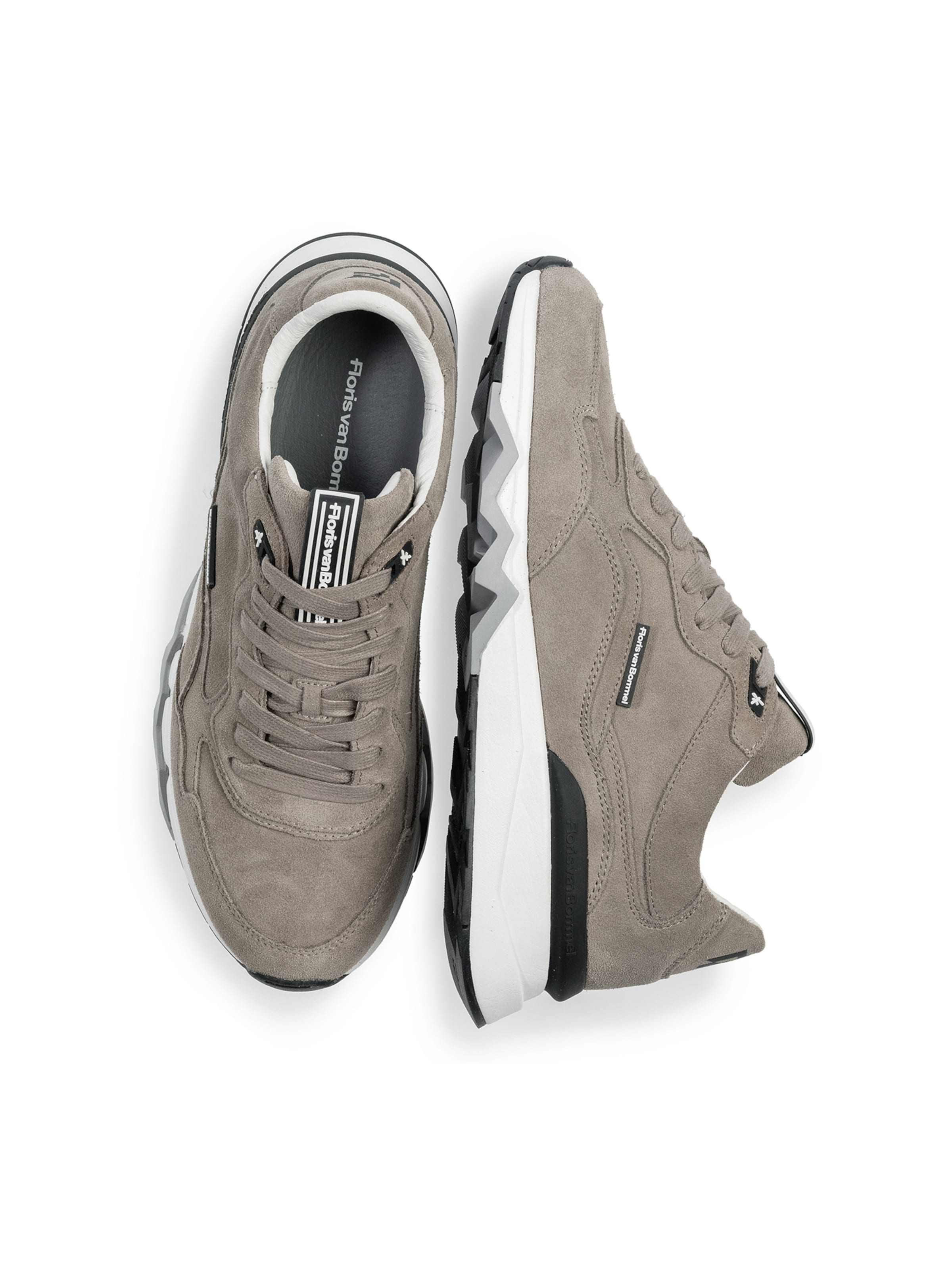 Sneaker bassa 'De Zager 10' di Floris van Bommel in marrone