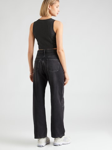 Monki Wide leg Jeans in Black