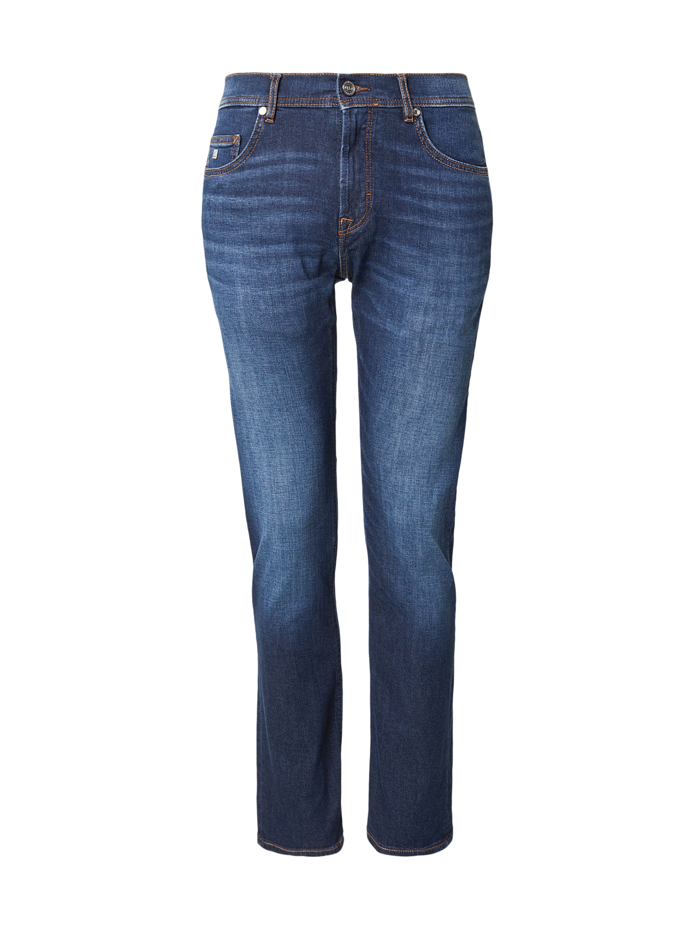 Slimfit Jeans 'JACK' de la Karl Lagerfeld pe albastru: față