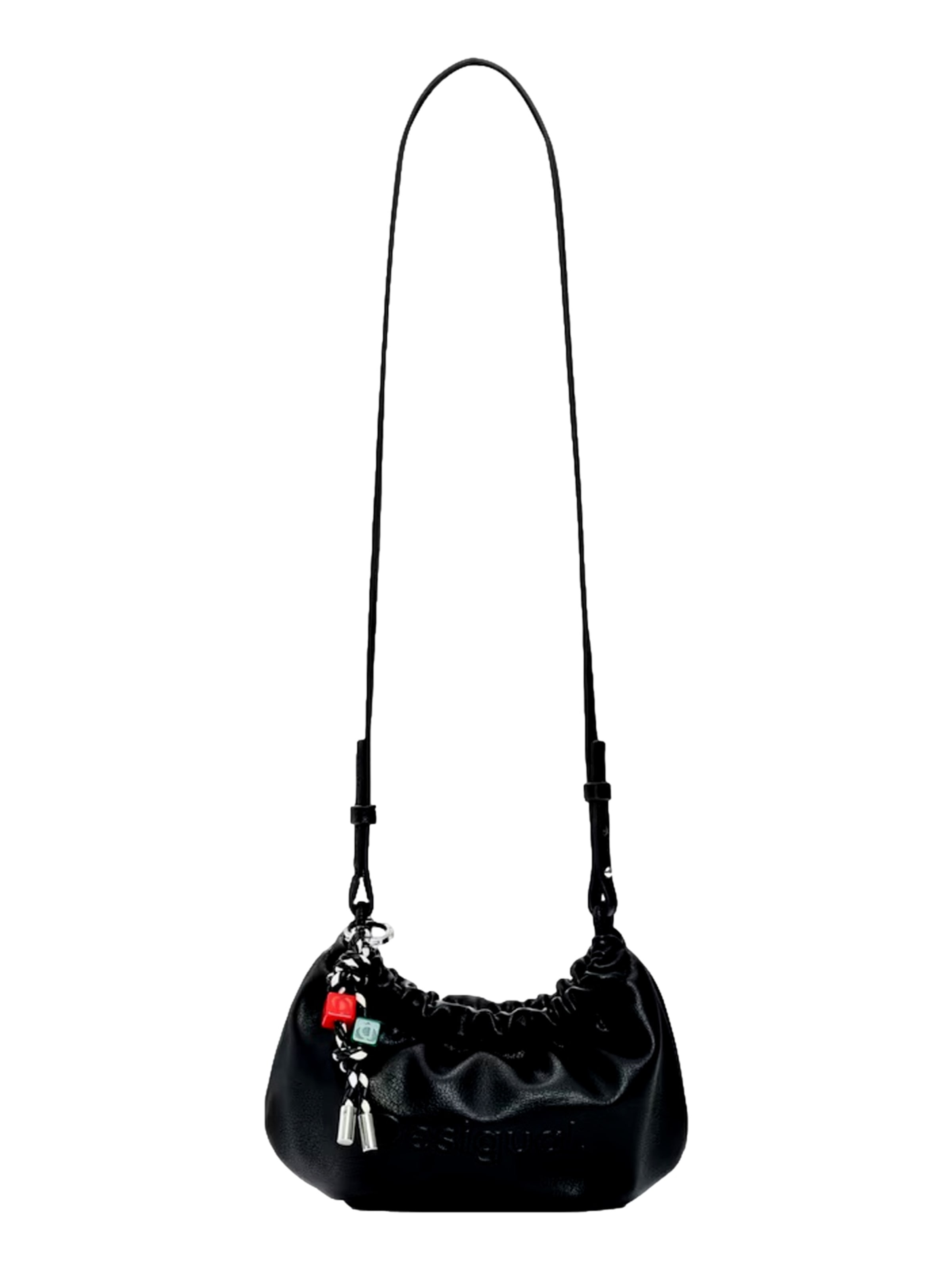 Desigual Handtas 'Half Logo Waverly' in One Size in de kleur Zwart, Productweergave