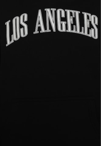 Urban Classics Sweatshirt 'Los Angeles & New York' in Grau