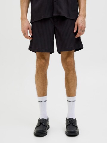 JACK & JONES - Loosefit Pantalón en negro: frente