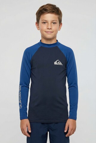 QUIKSILVER Performance Shirt in Blue: front