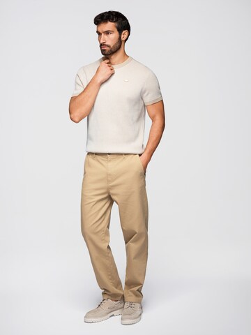 Ombre Shirt in Beige