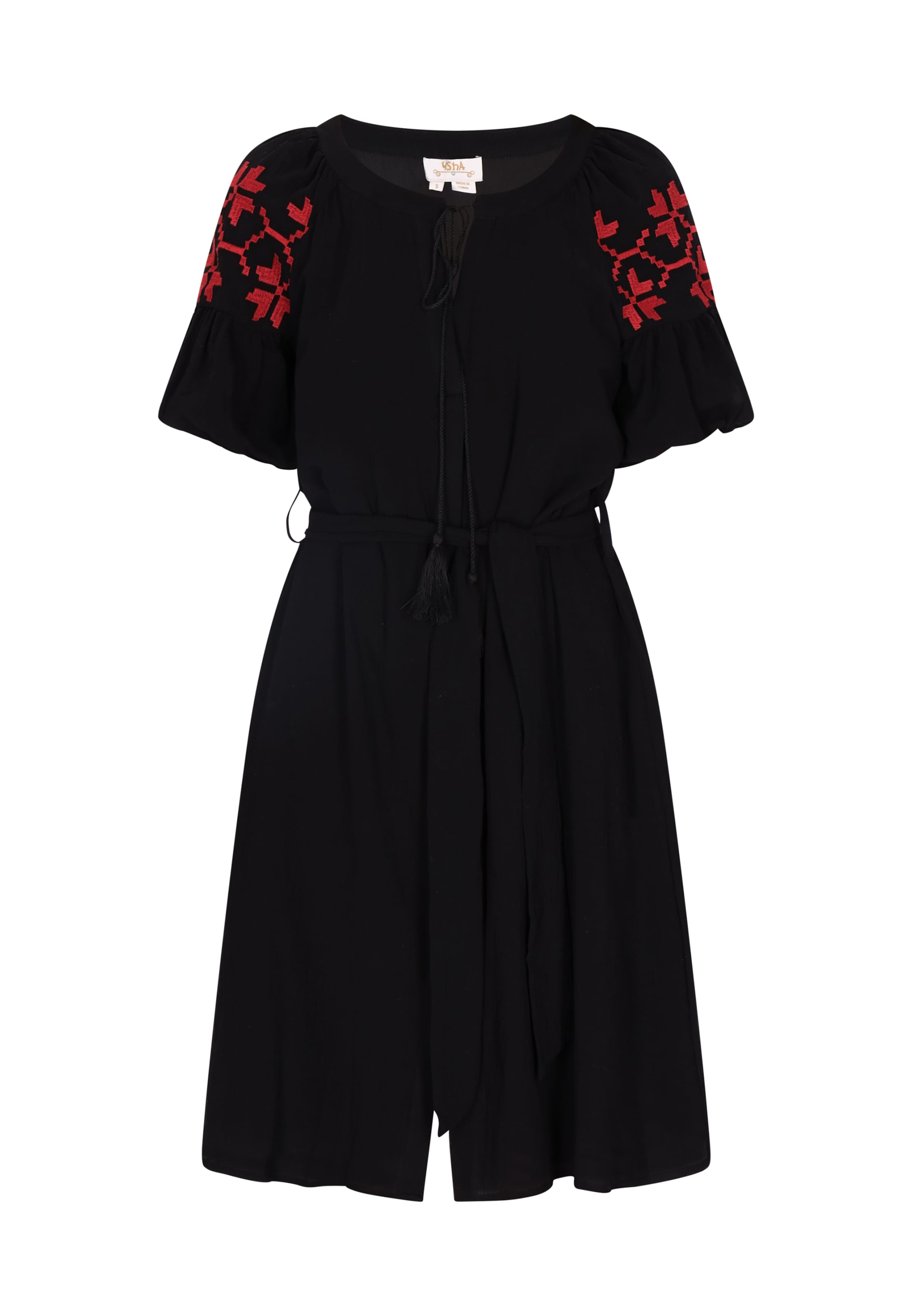 Rochie de vară de la usha FESTIVAL pe negru: față