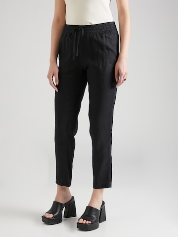 s.Oliver Tapered Pants in Black: front