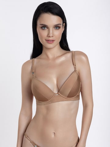 Marc & André Push-up Bra 'INTRIGUE' in Brown