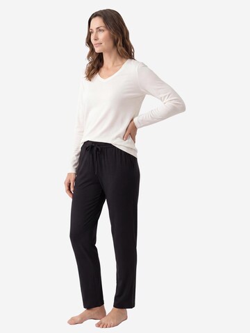 SCHIESSER Pajama 'Mix & Relax' in Black