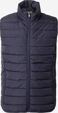 Only & Sons Vest 'BRON' in Blue: front