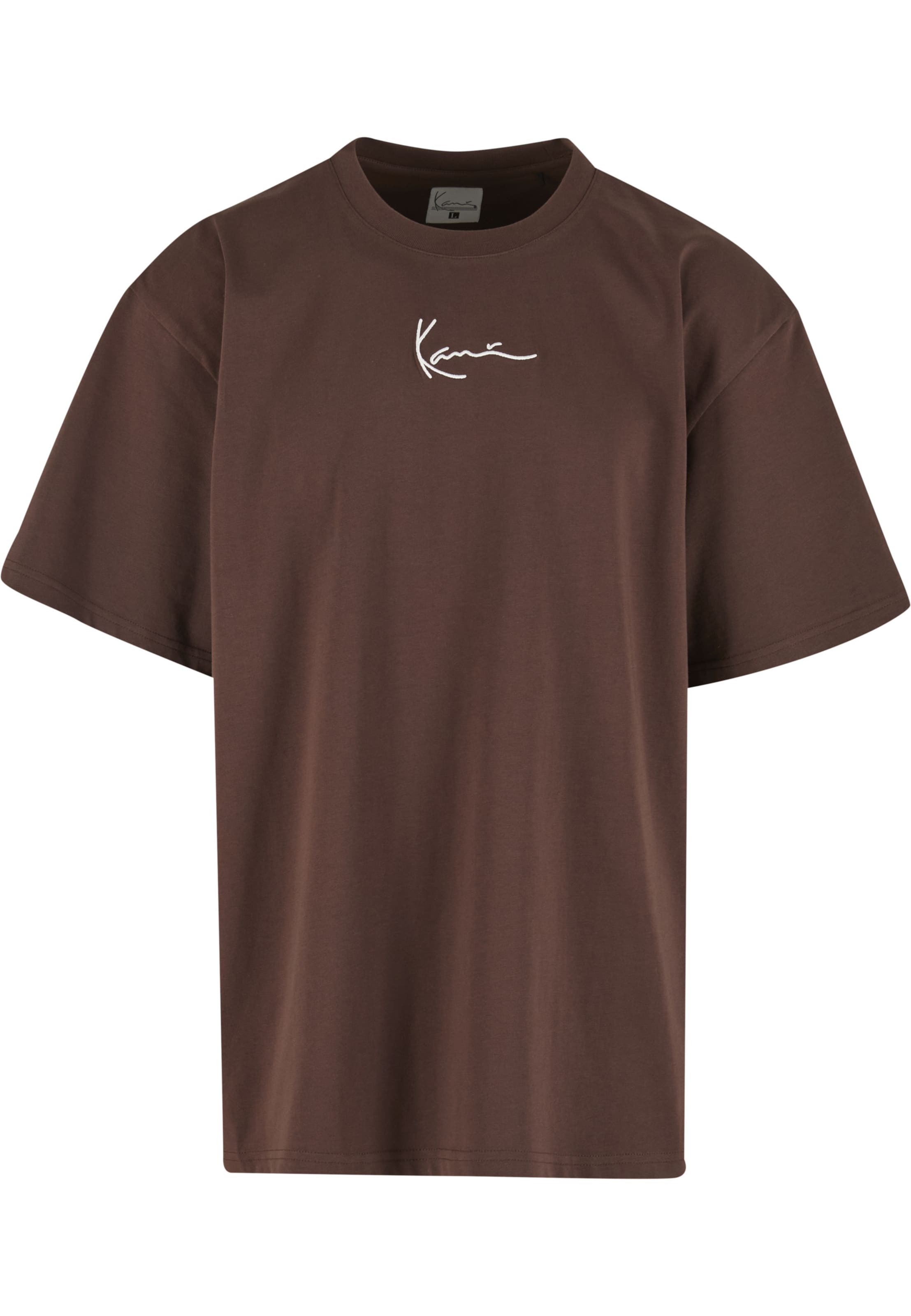 Karl Kani - Camiseta 'Essential' en marrón: frente