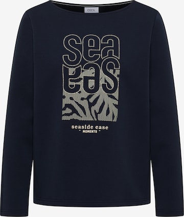 CECIL Shirt in Blue: front