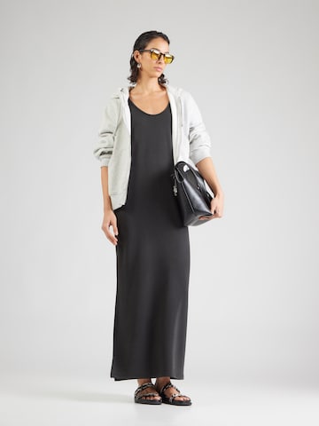 Karo Kauer Kleid in Schwarz