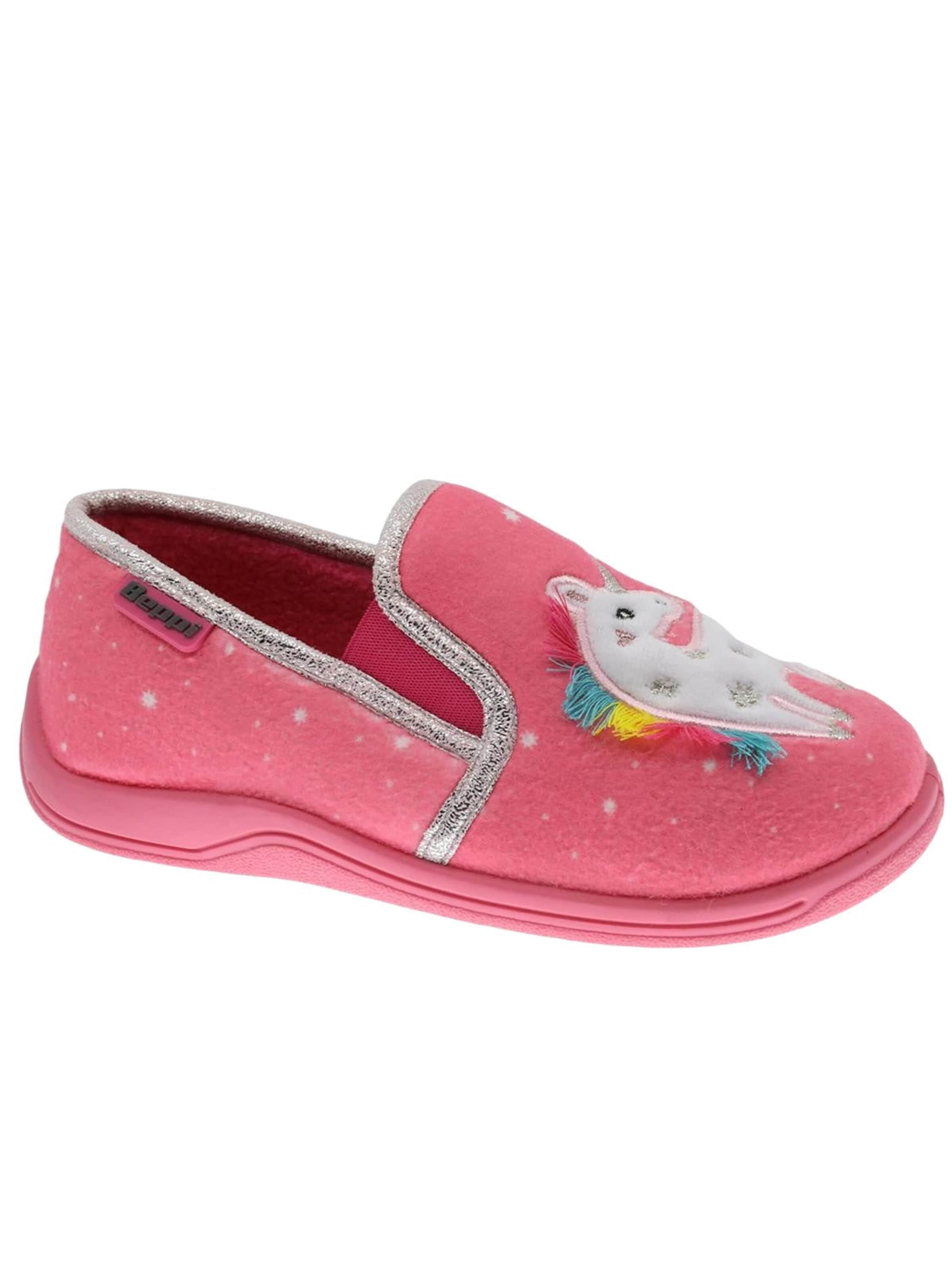 Ciabatta 'Indoor Shoe' di Beppi in rosa: frontale
