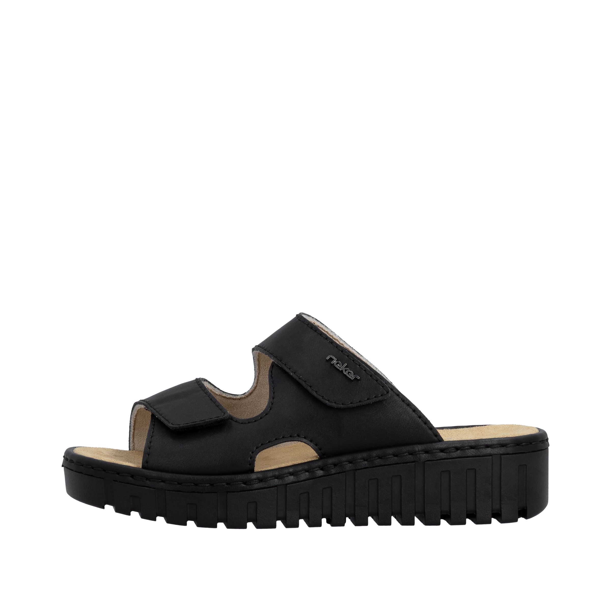 Rieker Mules 'V1392' in Black