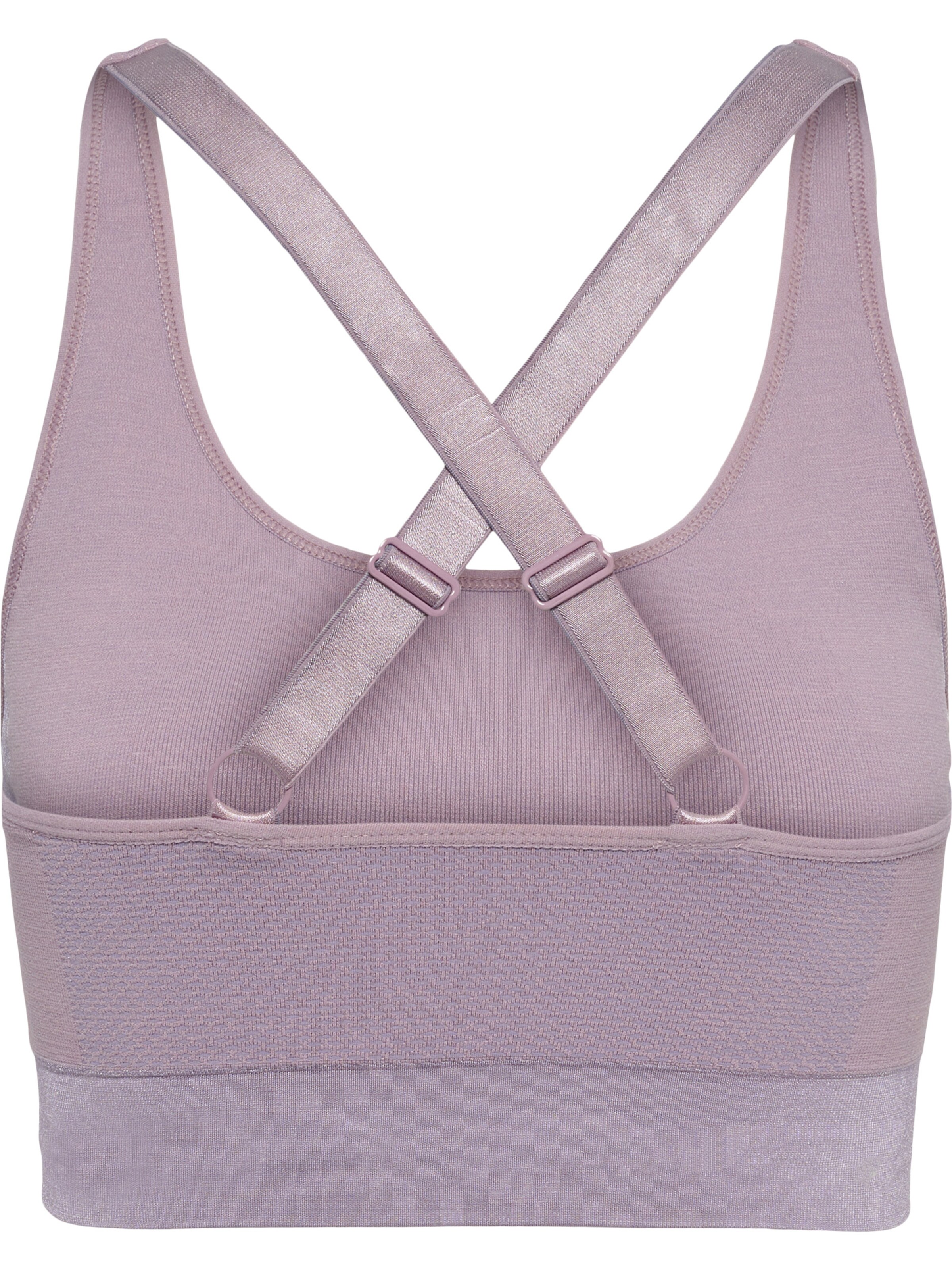 Hummel Bustier Sporttop in Roze