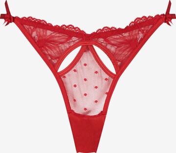 Hunkemöller - Tanga 'Lulu' en rojo: frente