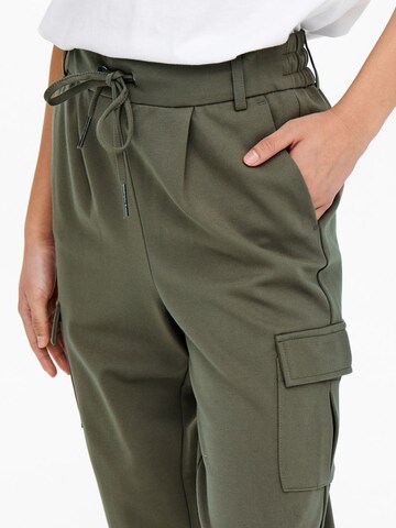 ONLY Tapered Cargo trousers in Green