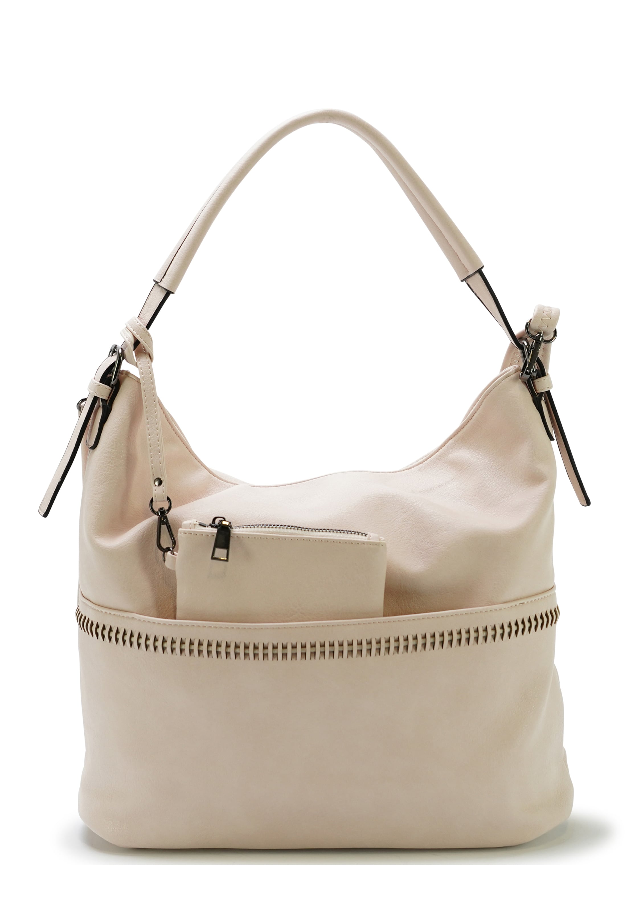 HARPA Handbag in Pink: front