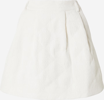 Custommade Skirt 'Rosie' in White: front