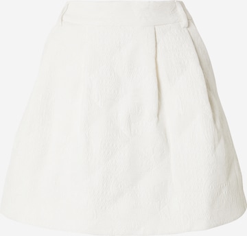 Custommade - Falda 'Rosie' en blanco: frente