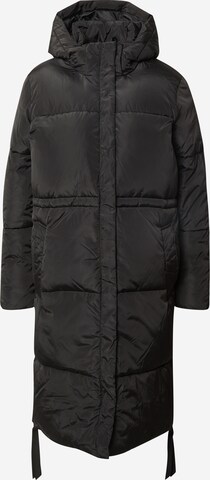 SECOND FEMALE Between-seasons coat in Black: front