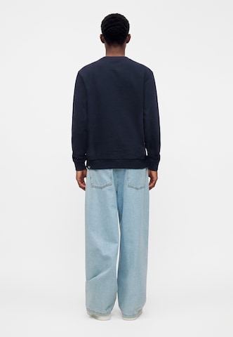 EA7 Emporio Armani Sweatshirt i blå: baksida