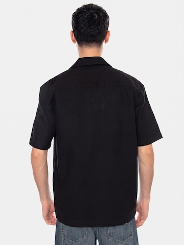 Comfort fit Camicia 'NILIO_MS SHIRT' di elvine in nero