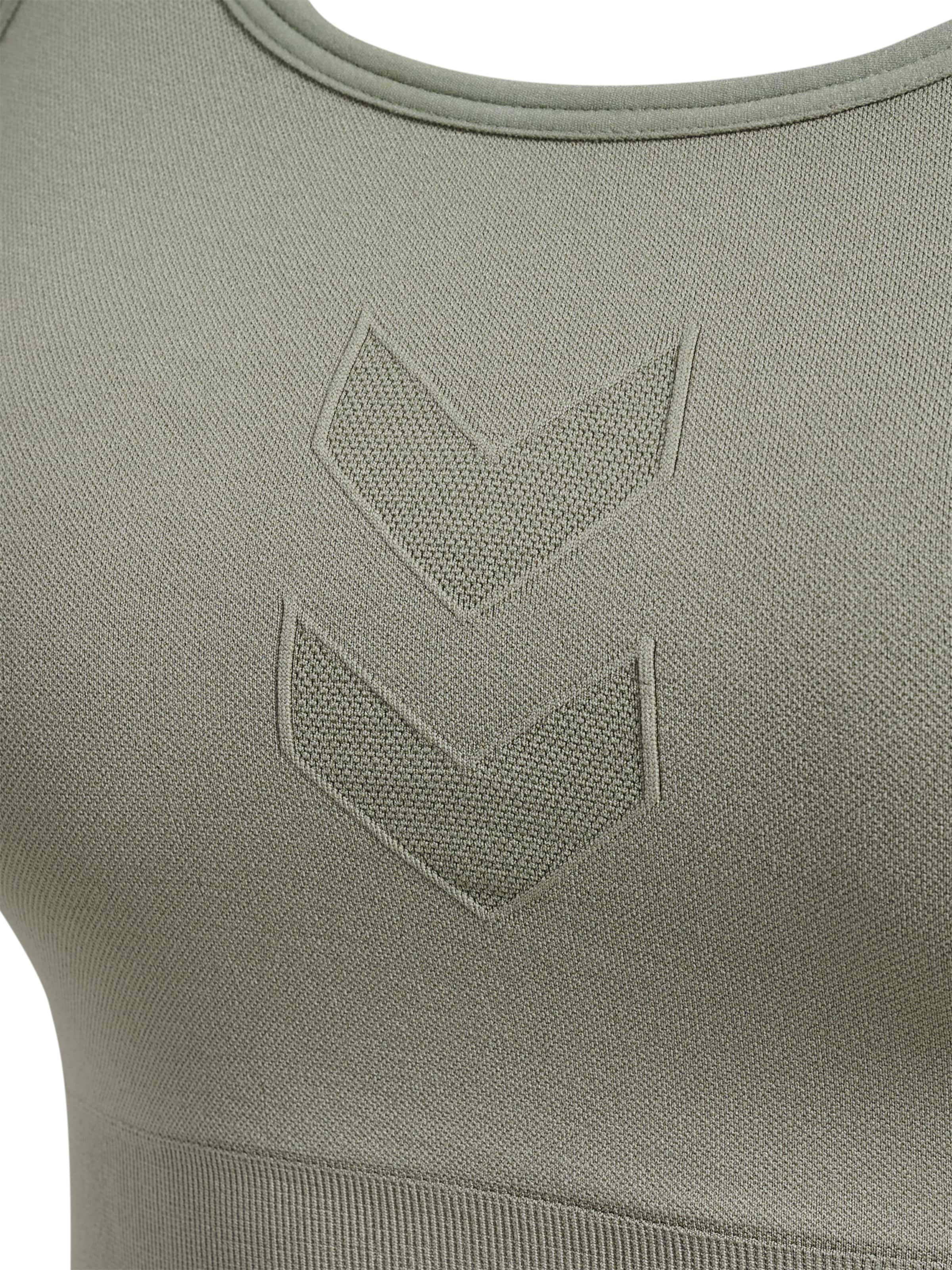 Hummel Bustier Sports-BH 'Hiit' i grøn