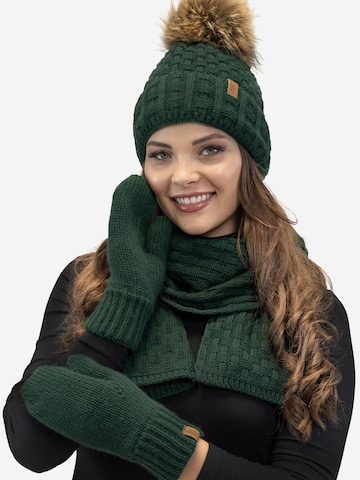 Vivisence Fingerhandschuhe '7015R' in Grün