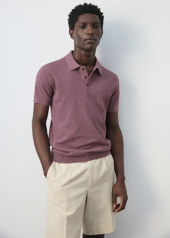 T-Shirt 'Andrew' MANGO MAN en violet