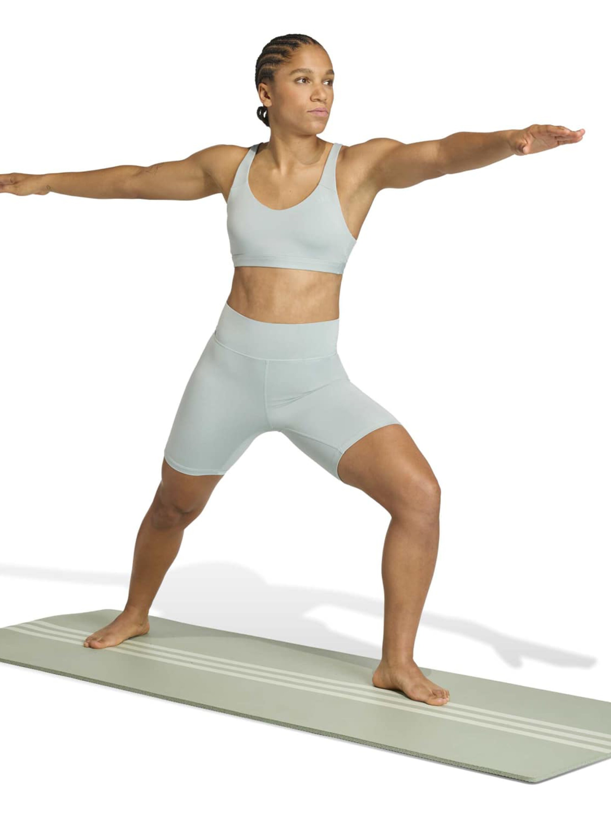 ADIDAS PERFORMANCE Skinny Παντελόνι φόρμας 'All Me Ess' σε πράσινο