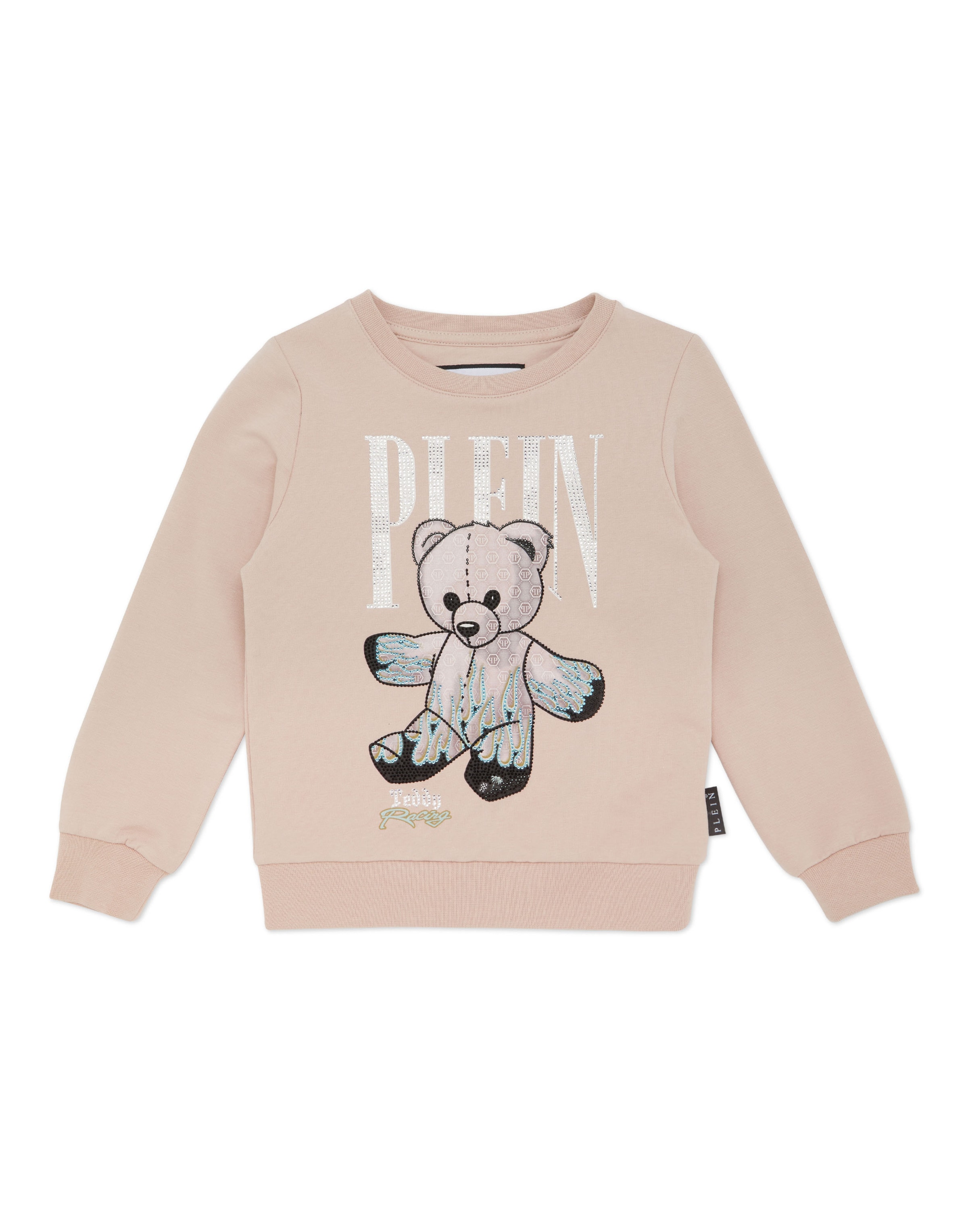 Felpa 'Teddy' di Philipp Plein in rosa: frontale