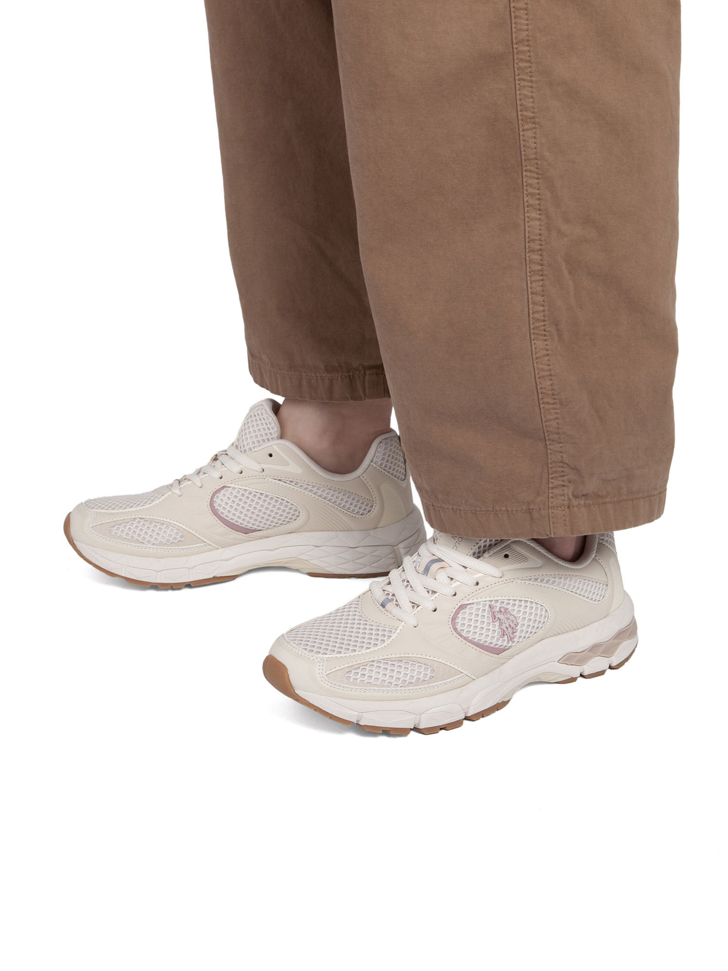 Baskets basses 'Swift' US POLO ASSN. en beige
