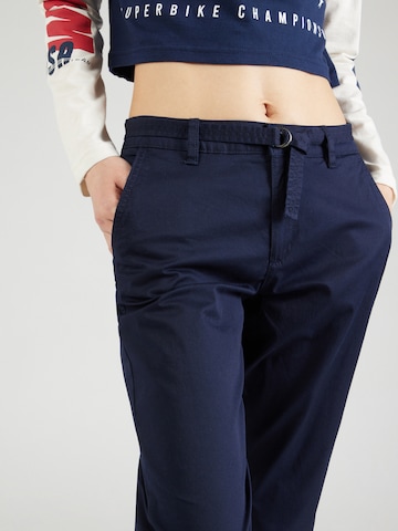 s.Oliver - regular Pantalón chino en azul