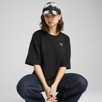 PUMA Performance shirt 'Wardrobe Ess' in Black: front