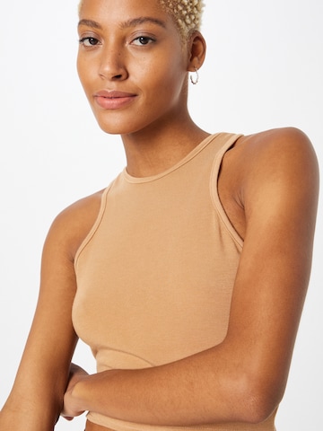 Haut Nasty Gal en beige