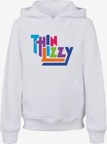 Merchcode Sweatshirt 'Thin Lizzy - Classic' in White: front