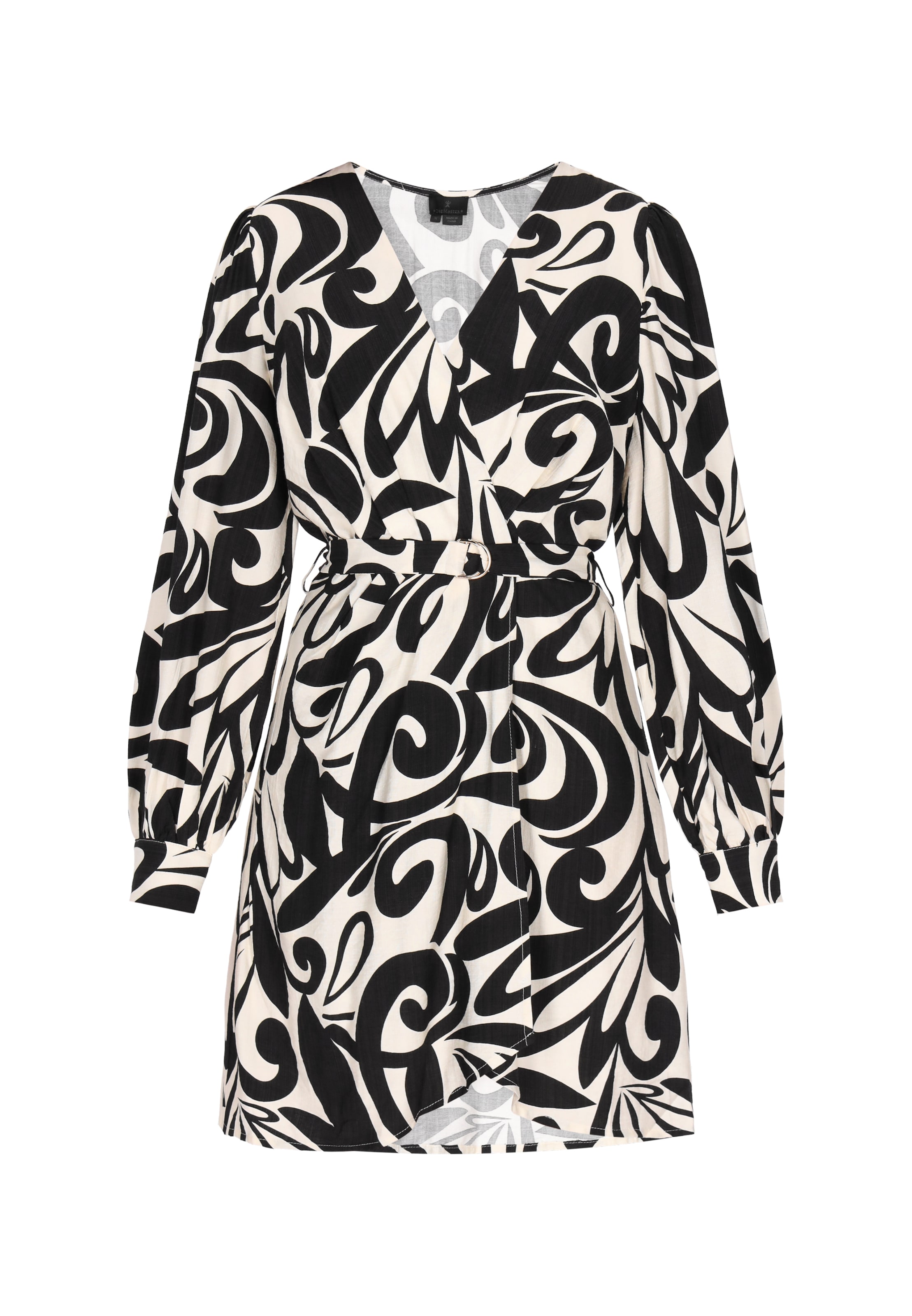 DreiMaster Klassik Kleid in Beige: Vorderseite