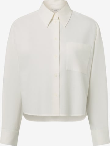 Marc O'Polo DENIM Blouse in Wit: voorkant