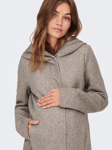 Only Maternity Between-Seasons Coat 'Sedona' in Grey
