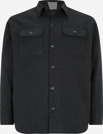 Jack & Jones Plus Veste mi-saison en noir chiné, Vue avec produit