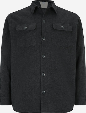 Jack & Jones Plus Демисезонная куртка в Черный: спереди