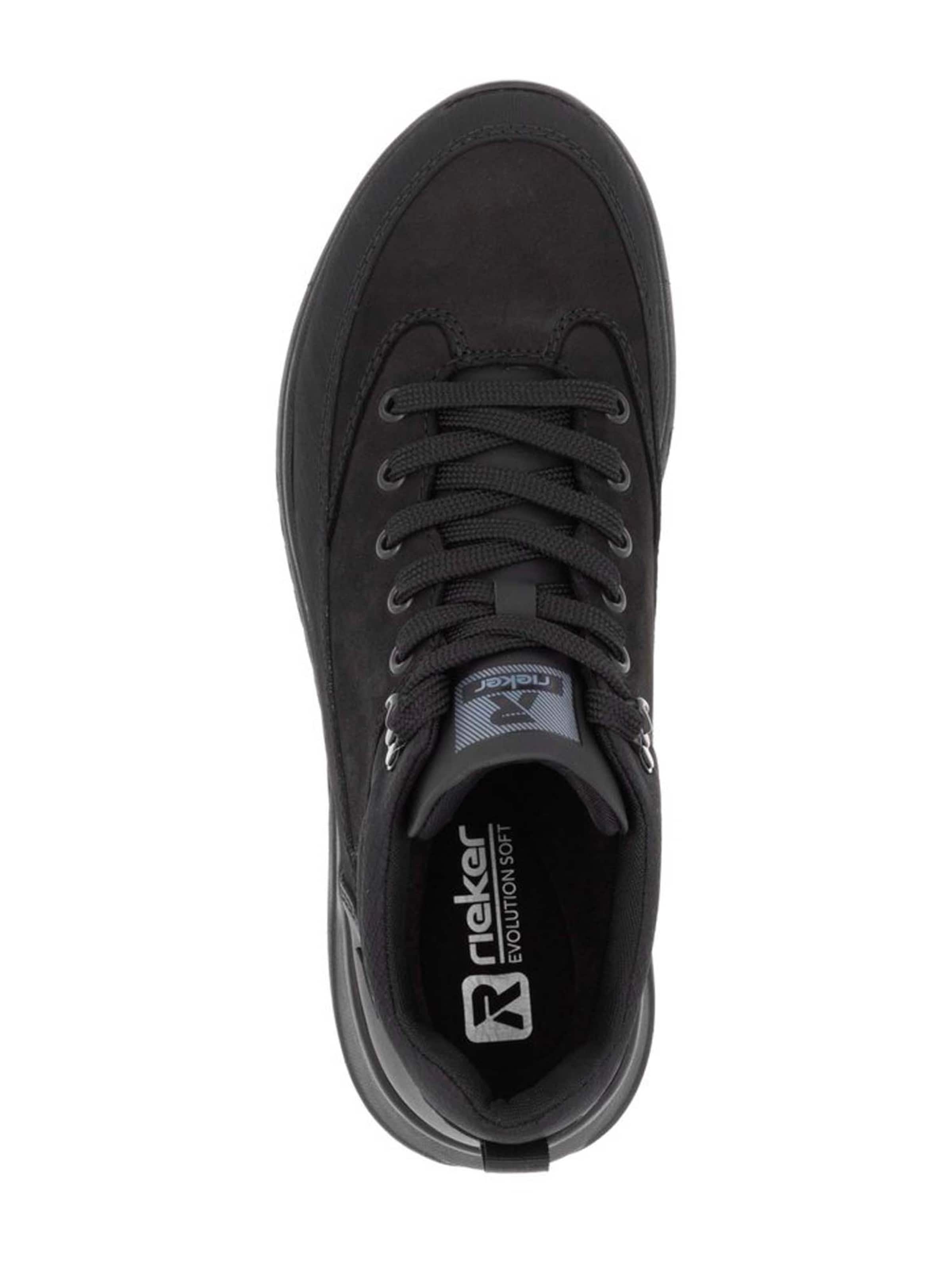 Rieker Sport Šněrovací boty – černá