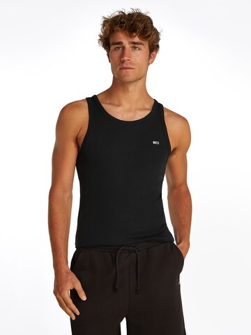 Tommy Jeans Top in Schwarz: Vorderseite